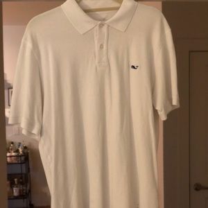 Vineyard vines white polo